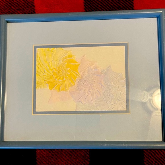 ❤️Blue colorful shells picture❤️Good Condition❤️ - Picture 5 of 7